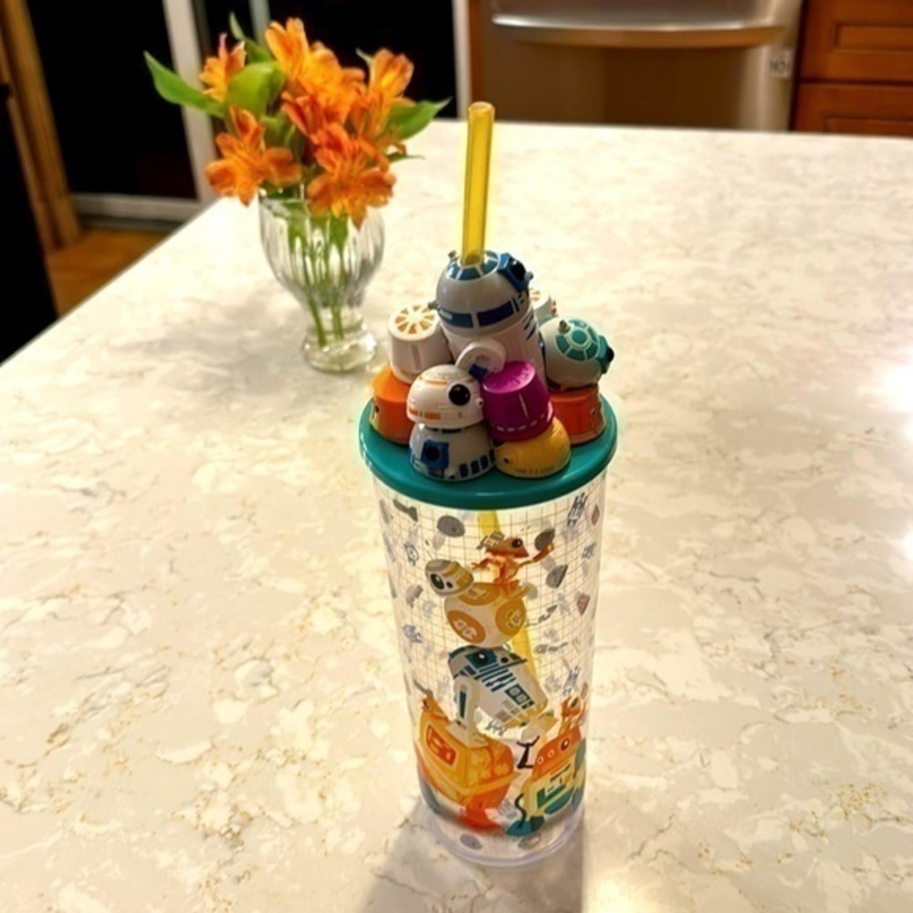 Star Wars Droids Disney World exclusive straw tumbler